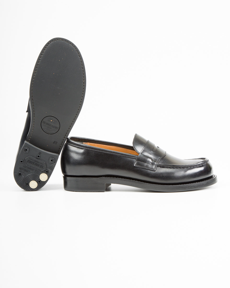 Rolling Dub Trio In'Ei Coin Loafers - Black Dutch Box Calf - Standard & Strange