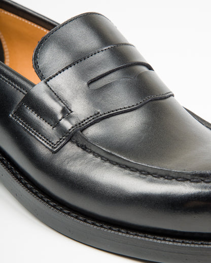 Rolling Dub Trio In'Ei Coin Loafers - Black Dutch Box Calf - Standard & Strange