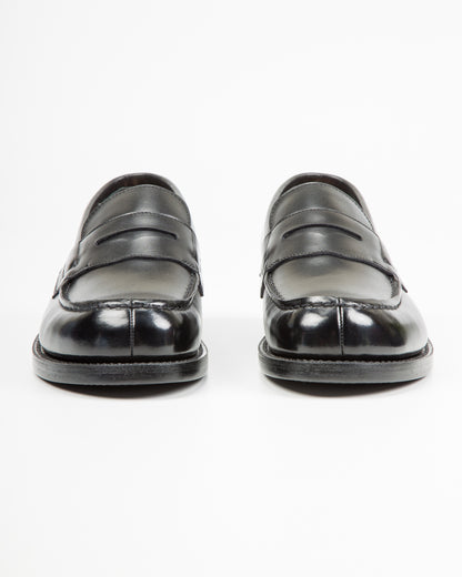 Rolling Dub Trio In'Ei Coin Loafers - Black Dutch Box Calf - Standard & Strange