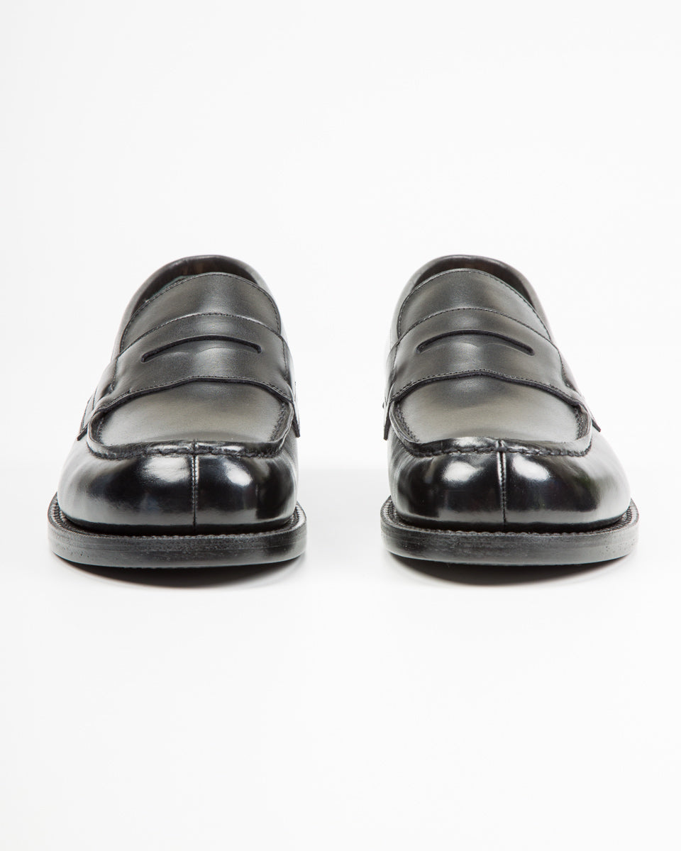Rolling Dub Trio In'Ei Coin Loafers - Black Dutch Box Calf - Standard & Strange