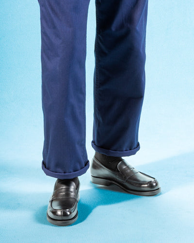 Rolling Dub Trio In'Ei Coin Loafers - Black Dutch Box Calf - Standard & Strange