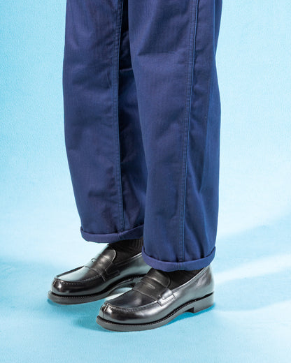 Rolling Dub Trio In'Ei Coin Loafers - Black Dutch Box Calf - Standard & Strange