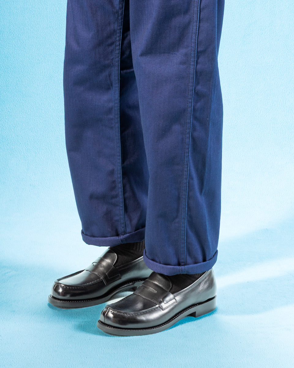 Rolling Dub Trio In'Ei Coin Loafers - Black Dutch Box Calf - Standard & Strange