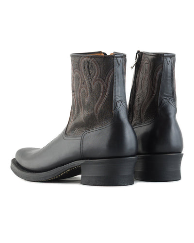 Rolling Dub Trio Loro Side Zip - Black Flame Embroidery - Standard & Strange