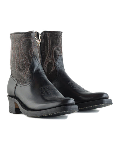 Rolling Dub Trio Loro Side Zip - Black Flame Embroidery - Standard & Strange