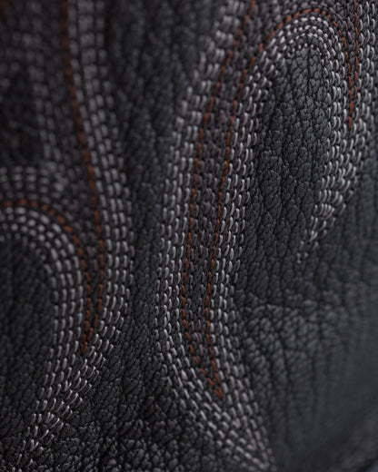 Rolling Dub Trio Loro Side Zip - Black Flame Embroidery - Standard & Strange