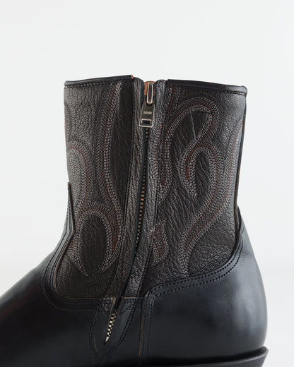 Rolling Dub Trio Loro Side Zip - Black Flame Embroidery - Standard & Strange