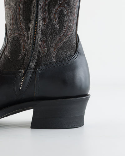 Rolling Dub Trio Loro Side Zip - Black Flame Embroidery - Standard & Strange