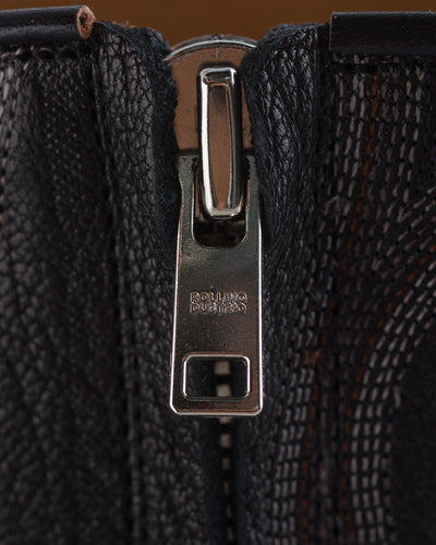 Rolling Dub Trio Loro Side Zip - Black Flame Embroidery - Standard & Strange