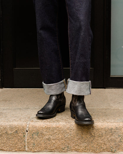 Rolling Dub Trio Loro Side Zip - Black Flame Embroidery - Standard & Strange