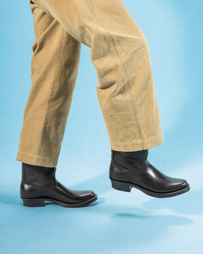 Rolling Dub Trio Loro Western Boot - Black Horsebutt - Standard & Strange