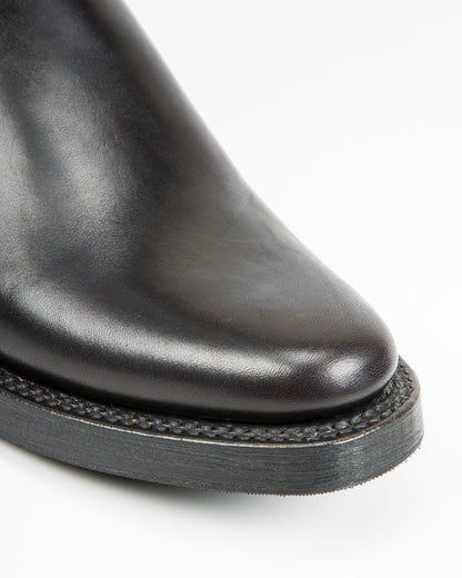 Rolling Dub Trio Loro Western Boot - Black Horsebutt - Standard & Strange