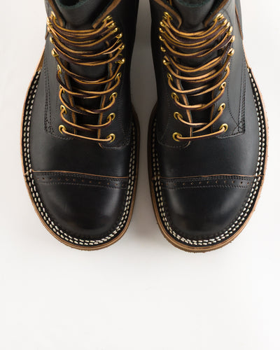 Rolling Dub Trio Roots 8.5" Boot - Black Horsebutt - Standard & Strange