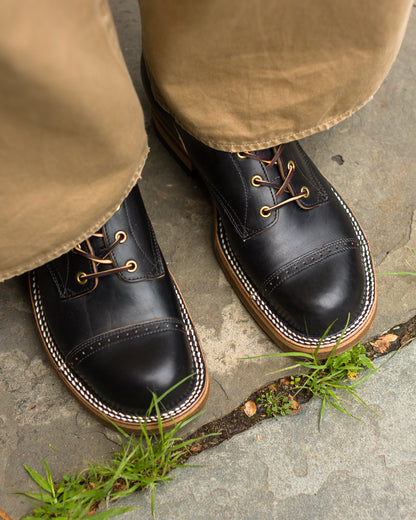 Rolling Dub Trio Roots 8.5" Boot - Black Horsebutt - Standard & Strange