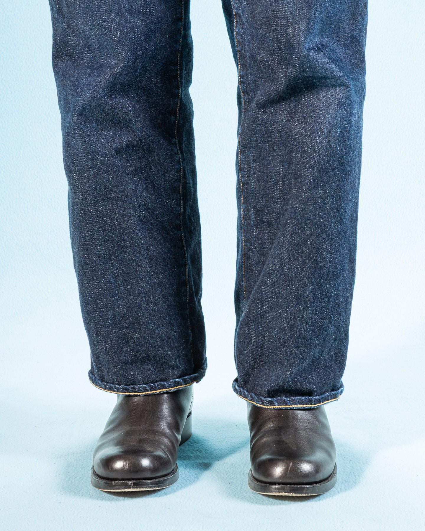 Rolling Dub Trio Rottweiler Riding Boots - All Black Horsehide - Standard & Strange