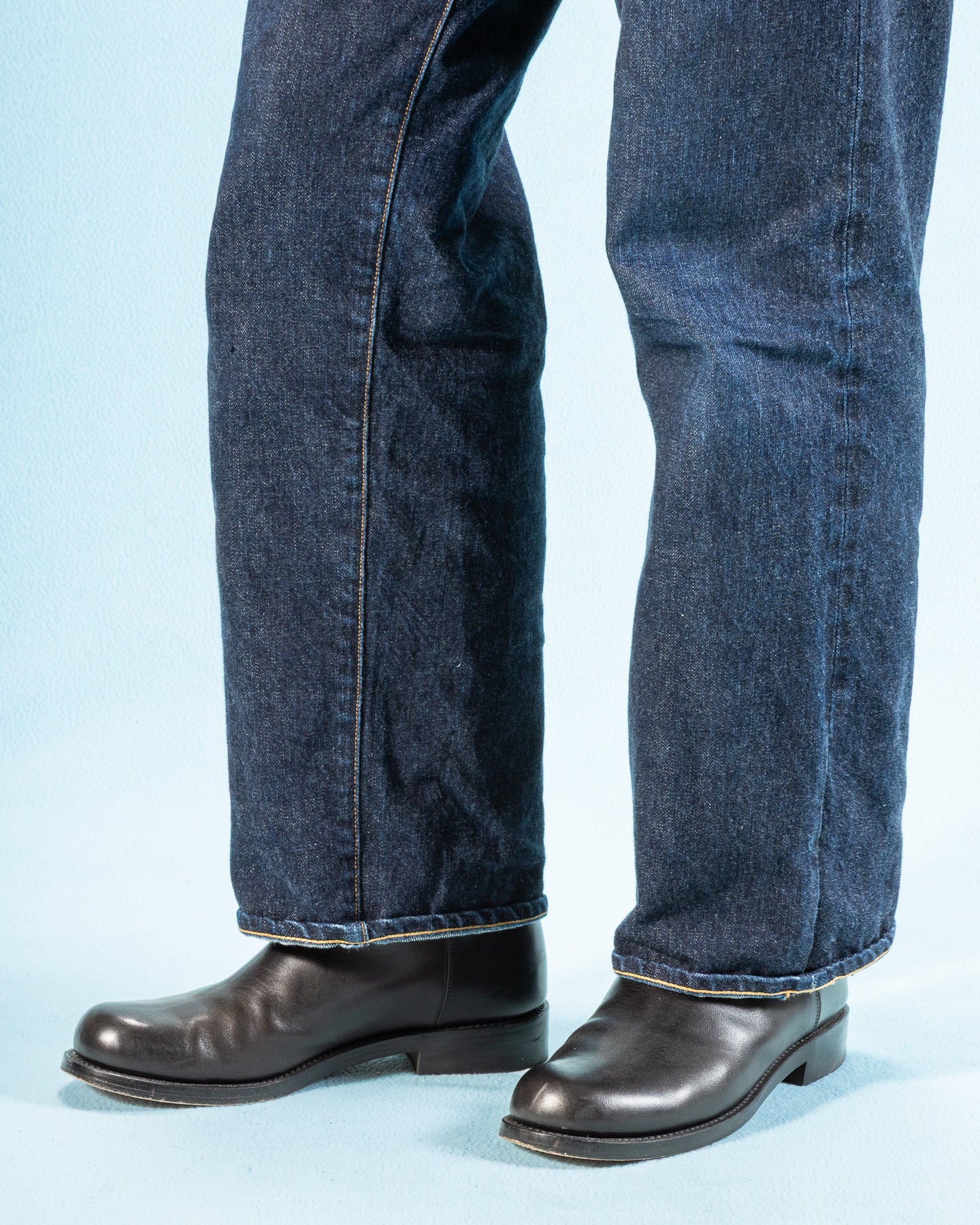 Rolling Dub Trio Rottweiler Riding Boots - All Black Horsehide - Standard & Strange