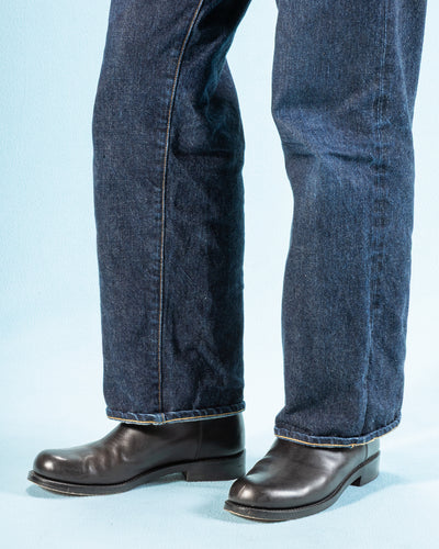 Rolling Dub Trio Rottweiler Riding Boots - All Black Horsehide - Standard & Strange