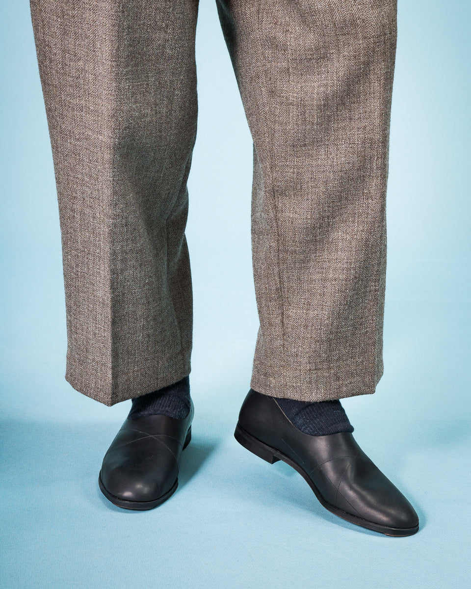 Rolling Dub Trio Spider Slip-Ons - Black Guidi Calf - Standard & Strange