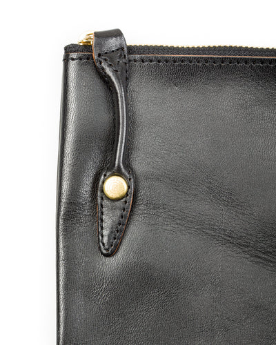 Rolling Dub Trio Square Zip + Snap Pouch - Black Horse Large - Standard & Strange