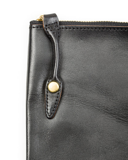 Rolling Dub Trio Square Zip + Snap Pouch - Black Horse Large - Standard & Strange