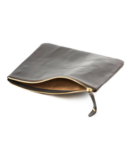 Rolling Dub Trio Square Zip + Snap Pouch - Black Horse Large - Standard & Strange