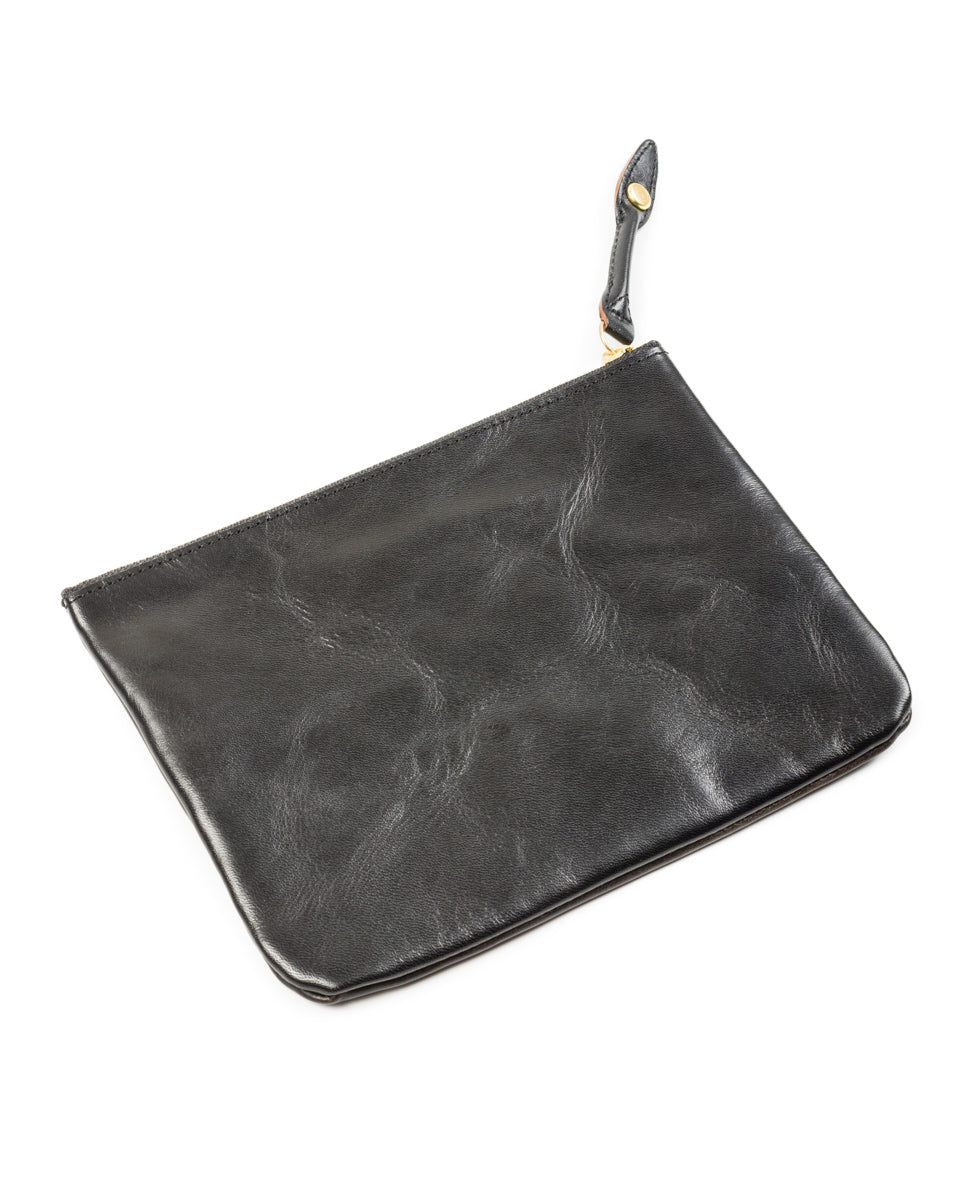 Rolling Dub Trio Square Zip + Snap Pouch - Black Horse Medium - Standard & Strange