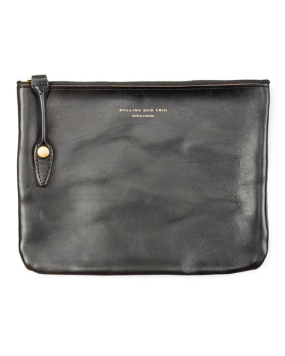 Rolling Dub Trio Square Zip + Snap Pouch - Black Horse Medium - Standard & Strange