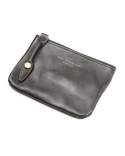 Rolling Dub Trio Square Zip + Snap Pouch - Black Horse Small - Standard & Strange