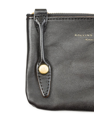 Rolling Dub Trio Square Zip + Snap Pouch - Black Horse Small - Standard & Strange