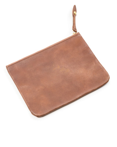 Rolling Dub Trio Square Zip + Snap Pouch - Brown Horse Medium - Standard & Strange