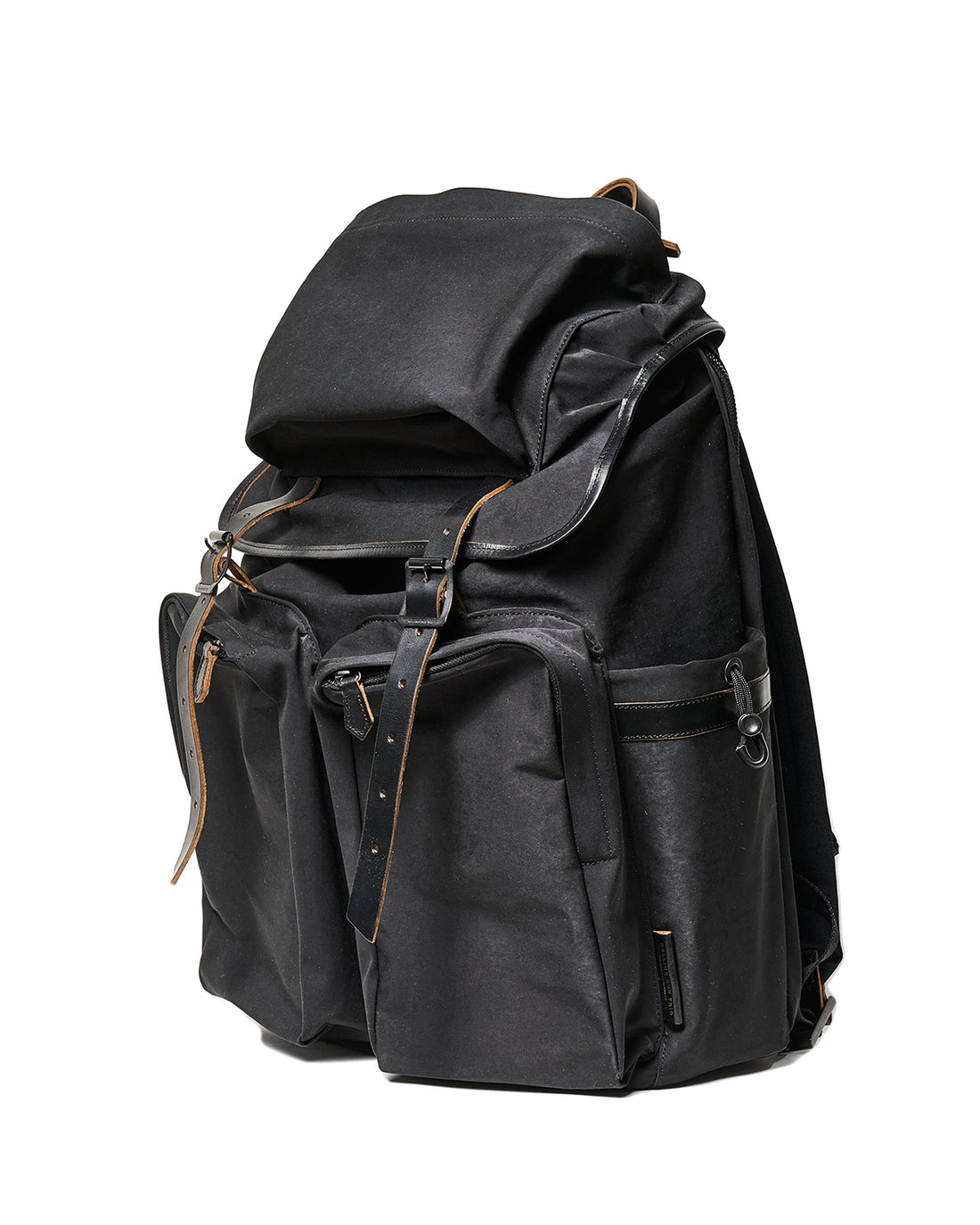 Rolling Dub Trio Traveler's Backpack - Super High Density Milicloth - Black - Standard & Strange