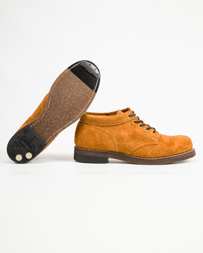 Rolling Dub Trio Coupen Mid Cut Boot - Tobacco Oiled Suede - Standard & Strange