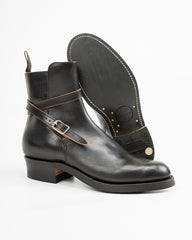 Rolling Dub Trio Griffin Jodhpur Boots - Black Horsebutt - Standard & Strange