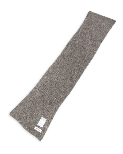RoToTo Alpaca Boucle Short Muffler - Dark Gray - Standard & Strange