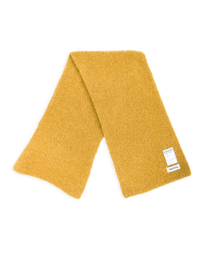 RoToTo Alpaca Boucle Short Muffler - Vintage Gold - Standard & Strange