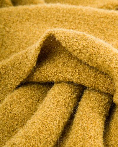 RoToTo Alpaca Boucle Short Muffler - Vintage Gold - Standard & Strange