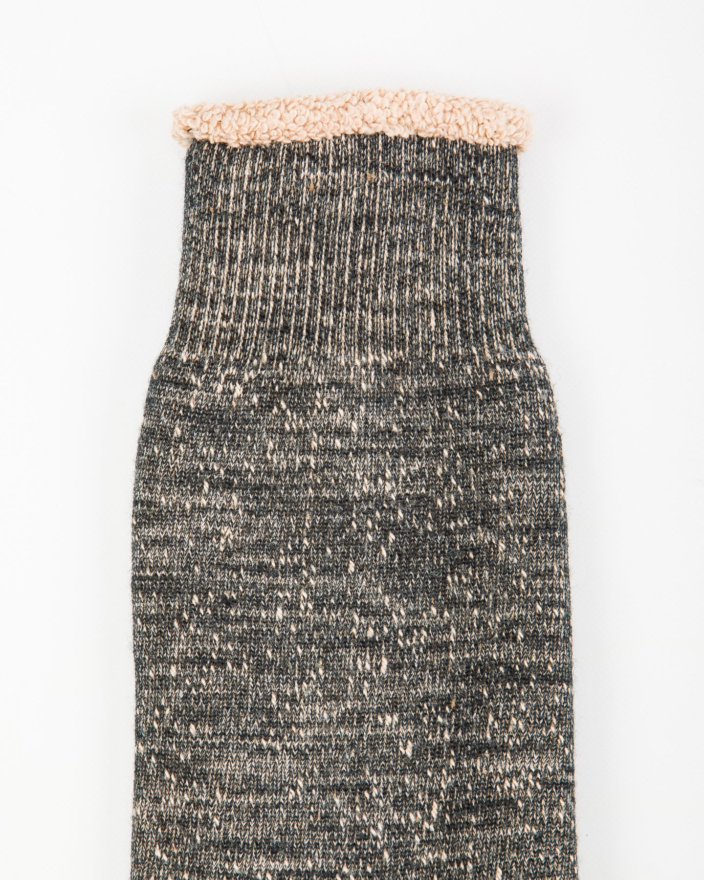 RoToTo Double Face Merino/Organic Cotton Socks - Black/Brown - Standard & Strange