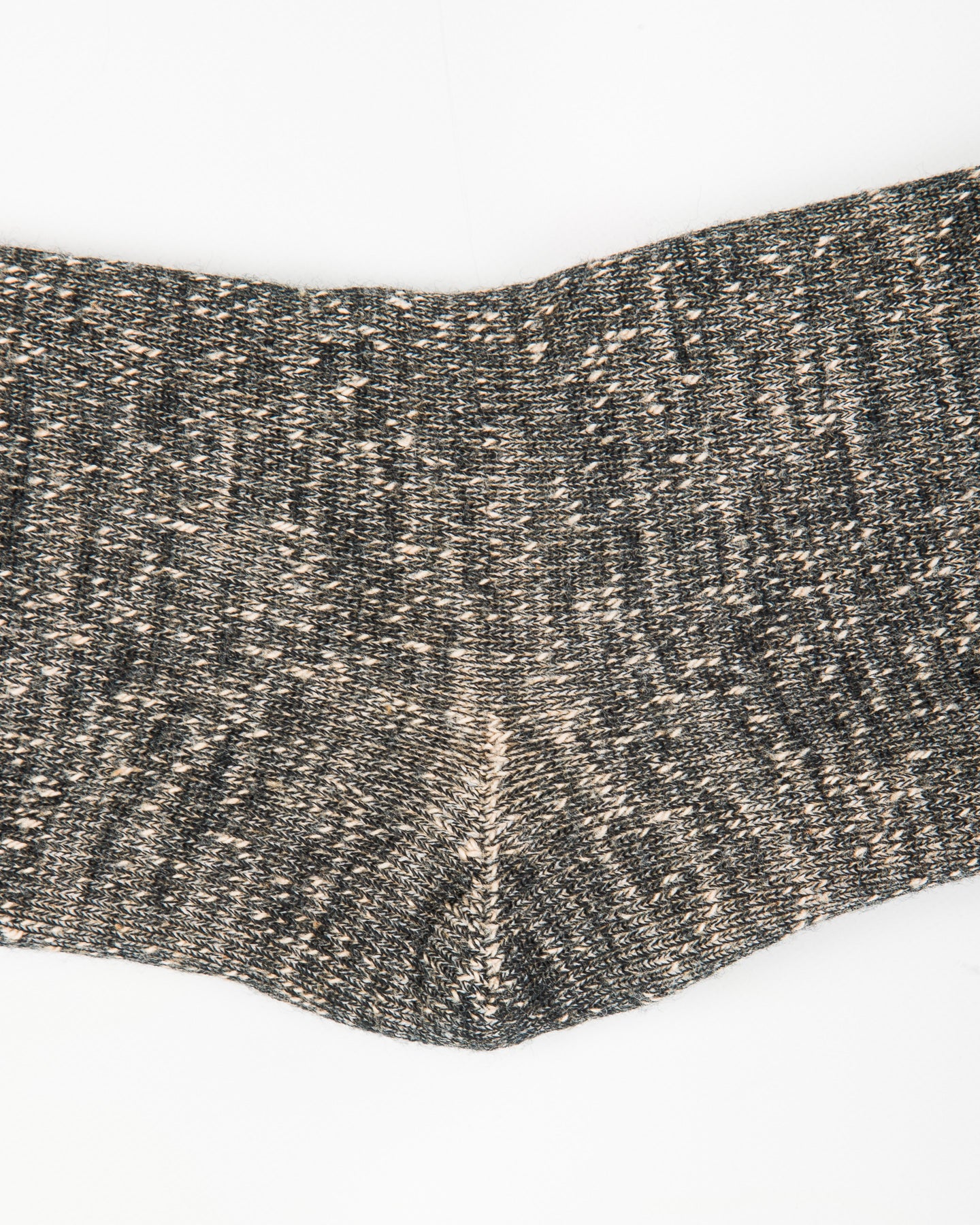 RoToTo Double Face Merino/Organic Cotton Socks - Black/Brown - Standard & Strange