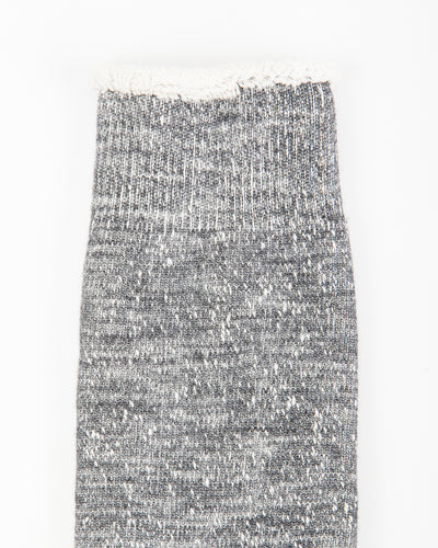 RoToTo Double Face Merino/Organic Cotton Socks - Charcoal - Standard & Strange