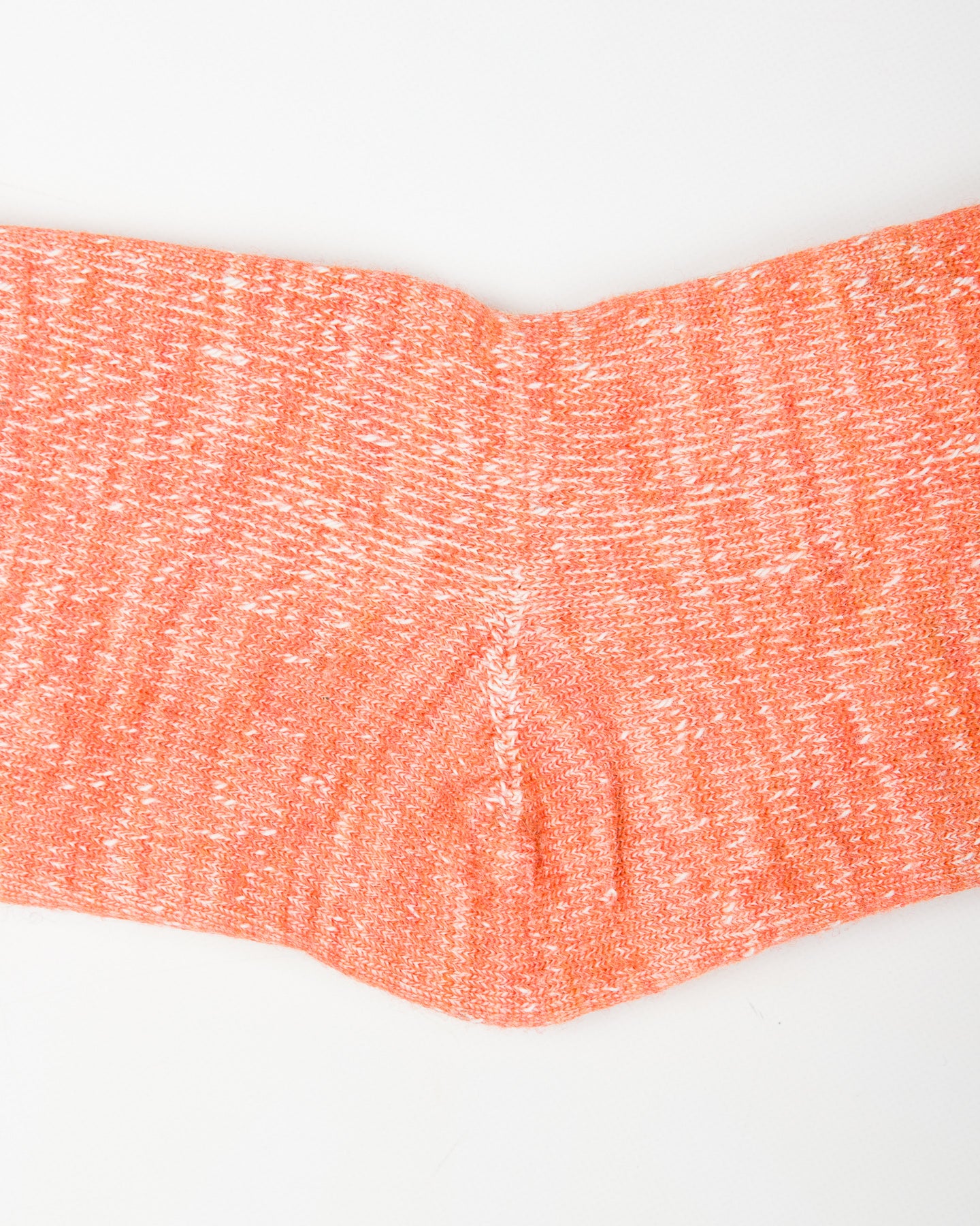 RoToTo Double Face Merino/Organic Cotton Socks - Orange - Standard & Strange