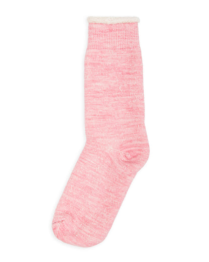 RoToTo Double Face Merino/Organic Cotton Socks - Pink - Standard & Strange