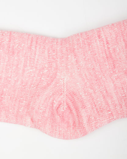 RoToTo Double Face Merino/Organic Cotton Socks - Pink - Standard & Strange