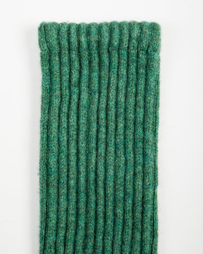 RoToTo Merino Lambswool High Socks - Green - Standard & Strange