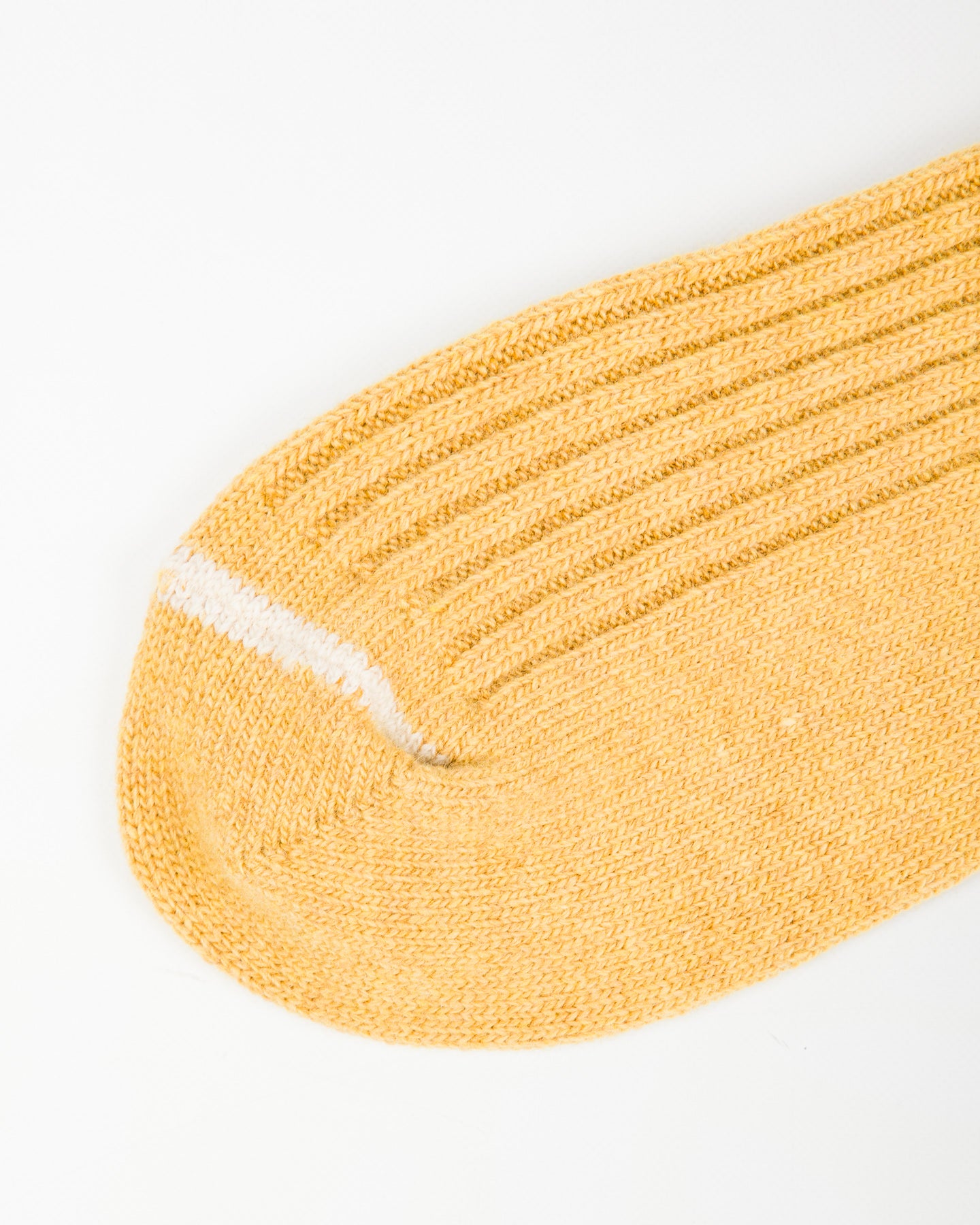 RoToTo Merino Lambswool Stripe Sock - Yellow - Standard & Strange