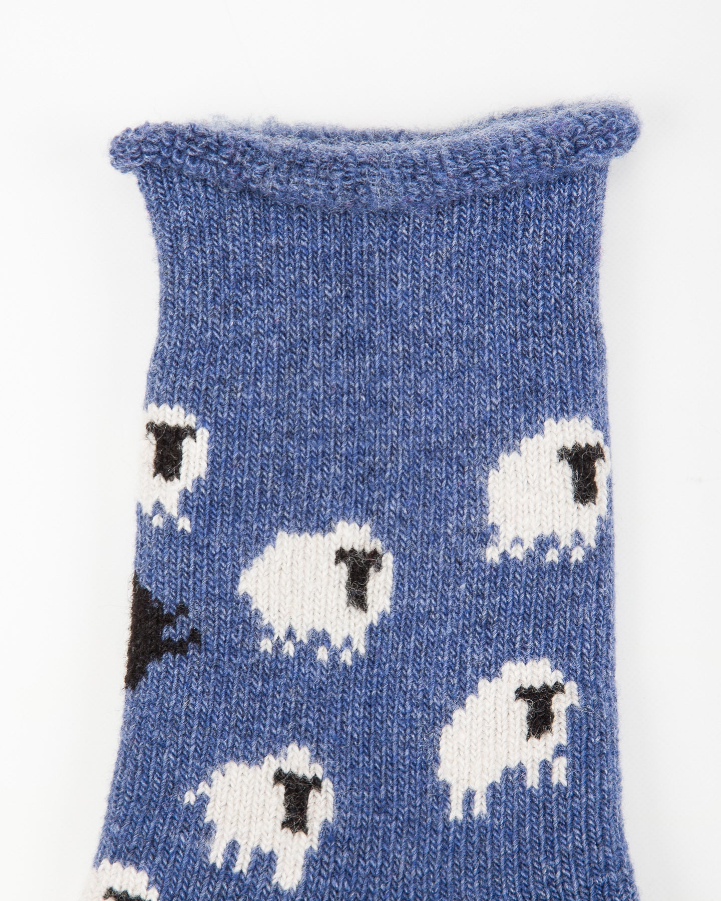 RoToTo Pile Room Socks "Sheep" - Blue - Standard & Strange