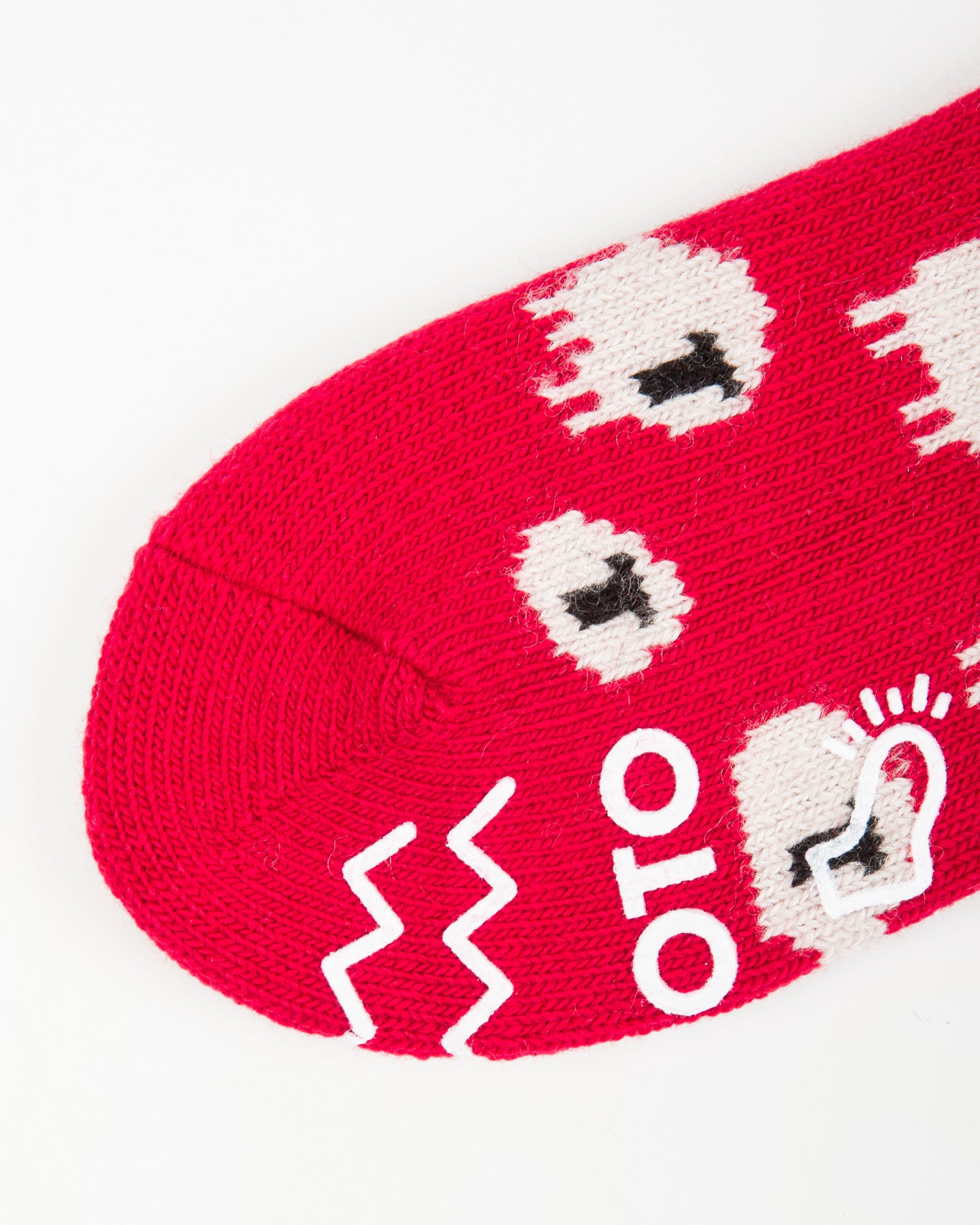 RoToTo Pile Room Socks "Sheep" - Red - Standard & Strange