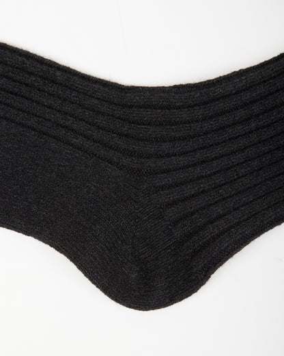 RoToTo Recycled Cotton/Wool Daily 3-pack Socks - Black/Gray - Standard & Strange