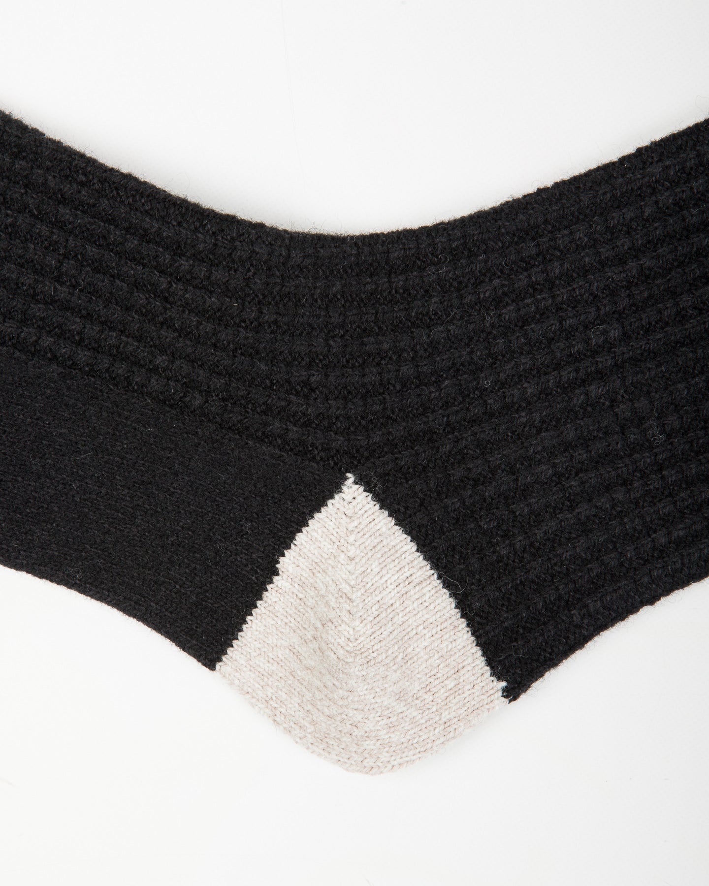 RoToTo Recycled Cotton/Wool Daily 3-pack Socks - Black/Gray - Standard & Strange