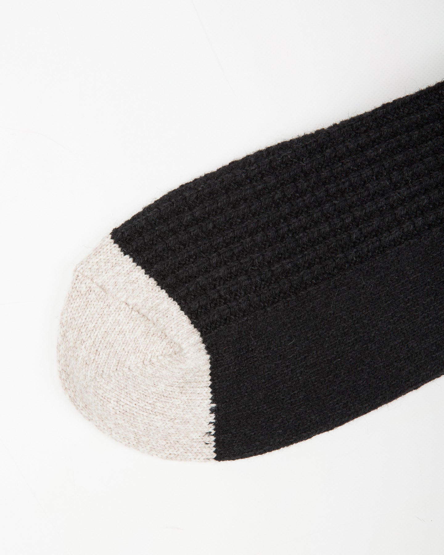 RoToTo Recycled Cotton/Wool Daily 3-pack Socks - Black/Gray - Standard & Strange