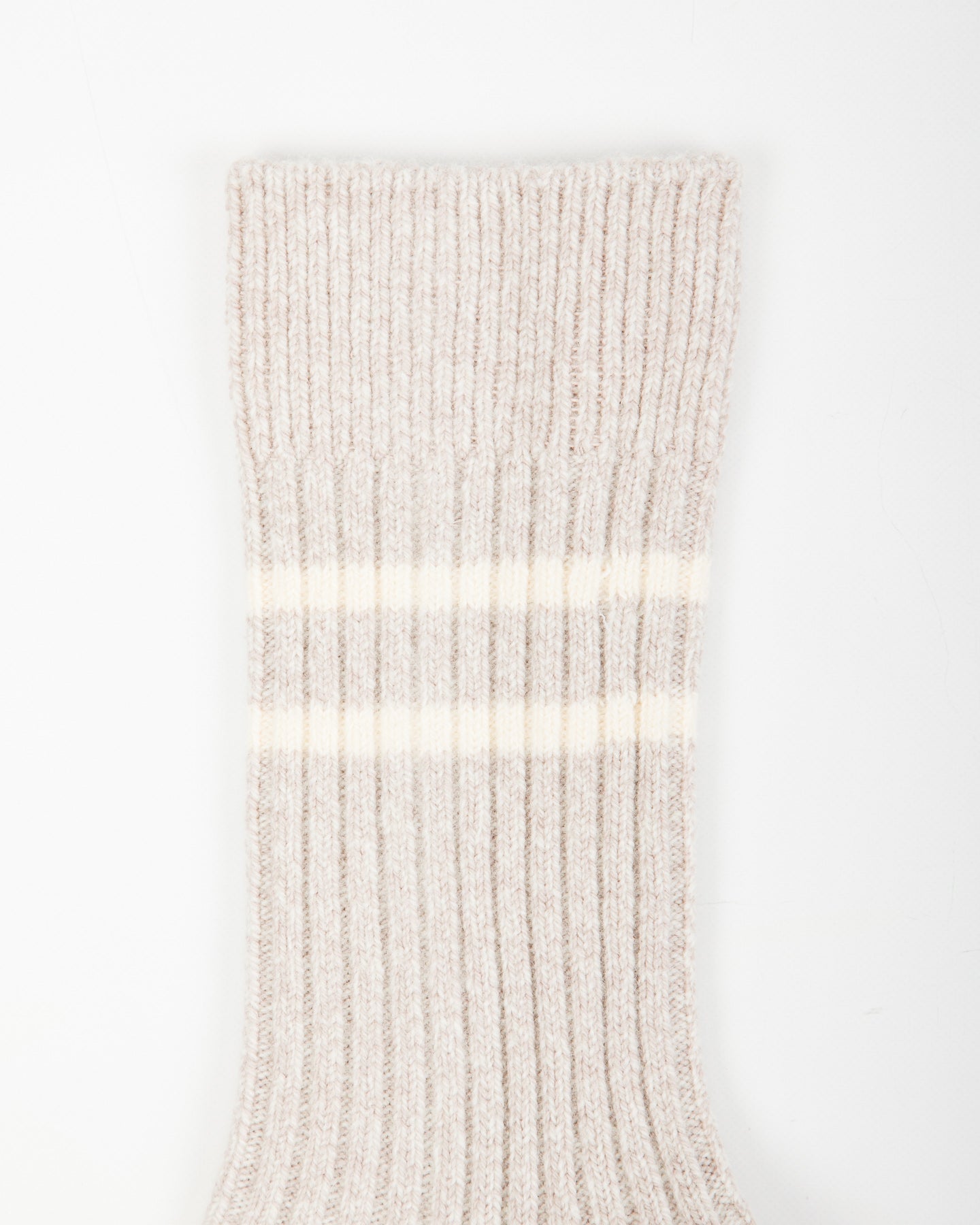 RoToTo Recycled Cotton/Wool Daily 3-pack Socks - Gray/Off White - Standard & Strange